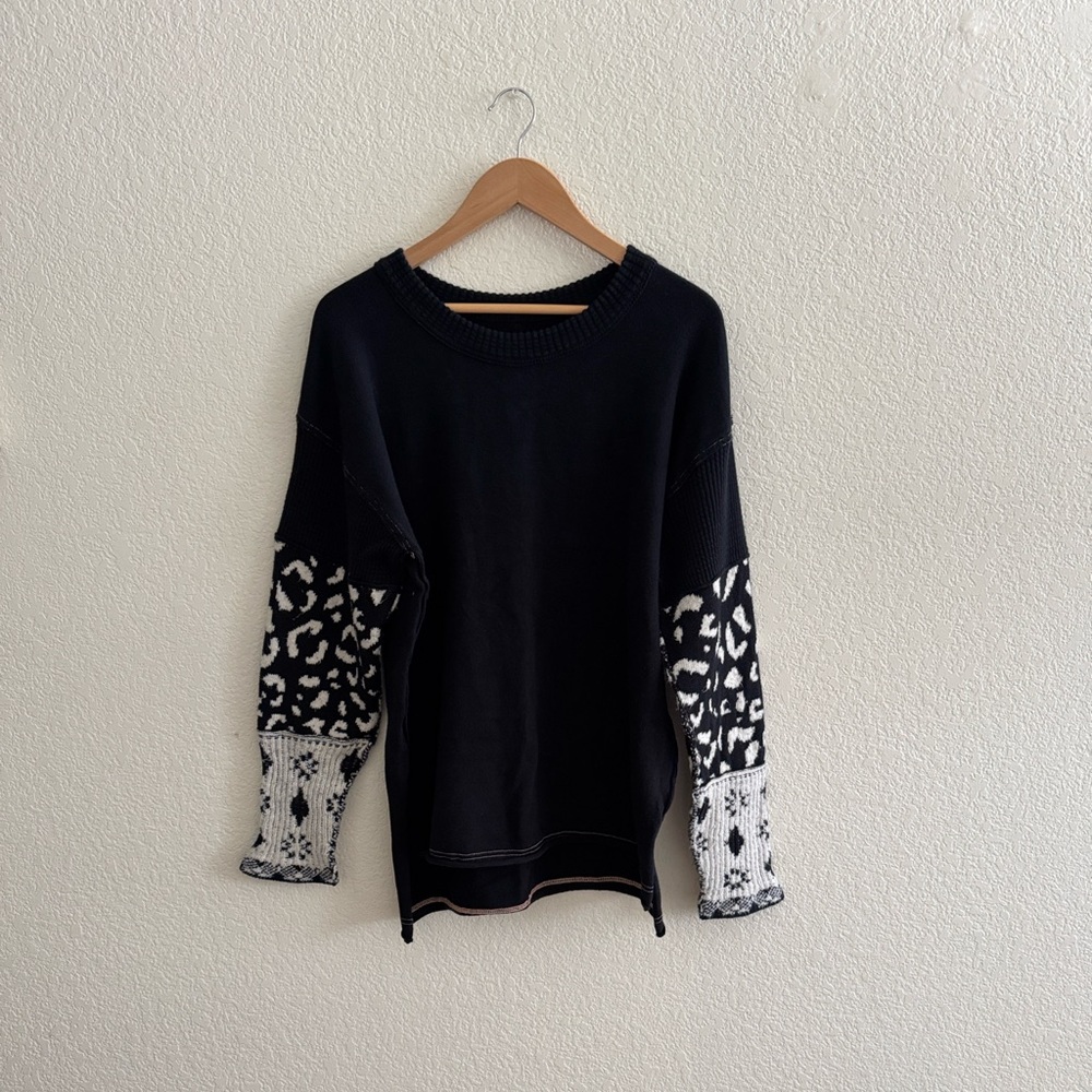 We The Free Tiger Style Cuff Sweater Thermal NWT Medium - Picture 3 of 4